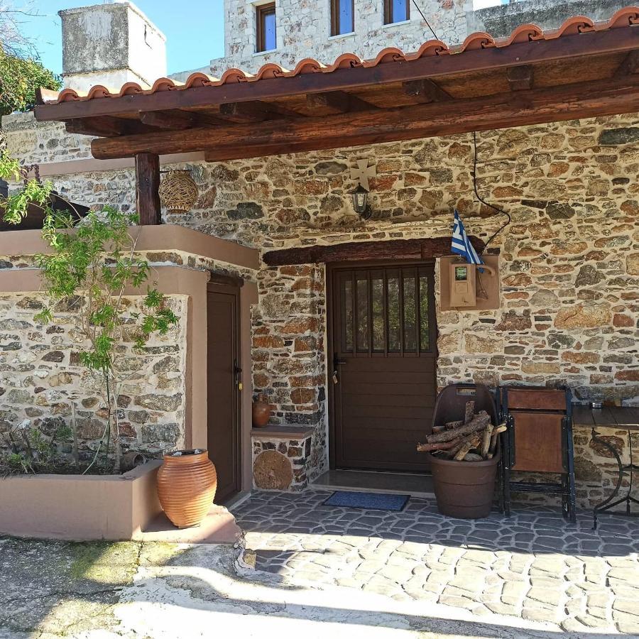 Areti'S Traditional House Apollona Esterno foto