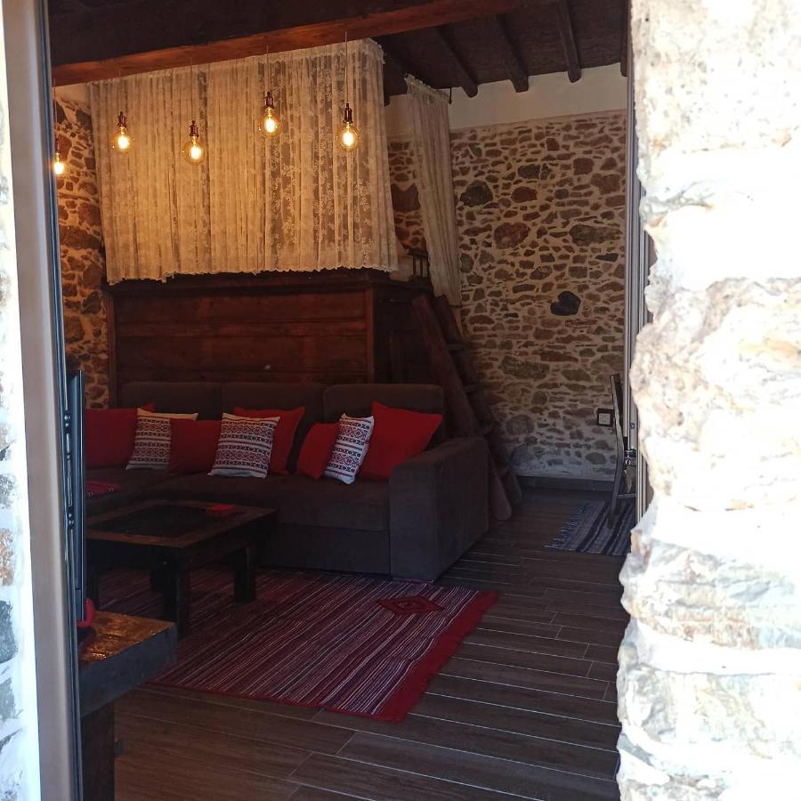 Areti'S Traditional House Apollona Esterno foto